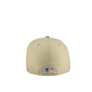 Los Angeles Dodgers 50th Anniversary Vegas Gold 59Fifty Fitted Hat