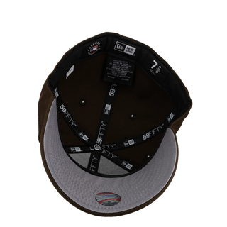 Los Angeles Dodgers 1984 Olympic Walnut Script Metallic 59Fifty Fitted Hat