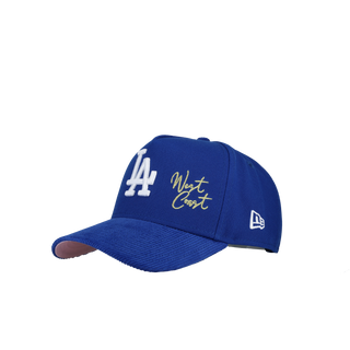 Los Angeles Dodgers Tokyo Series 9Fifty A Frame Snapback Hat (Cord visor)