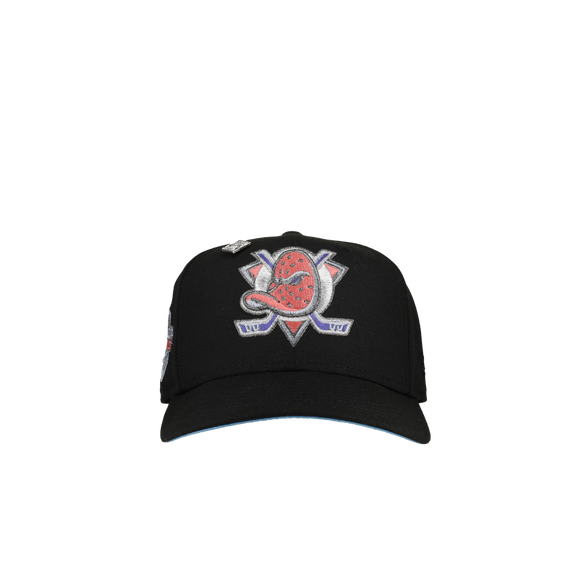 Anaheim Mighty Ducks Black/Candy Stanley Cup Metallic 59Fifty Fitted Hat