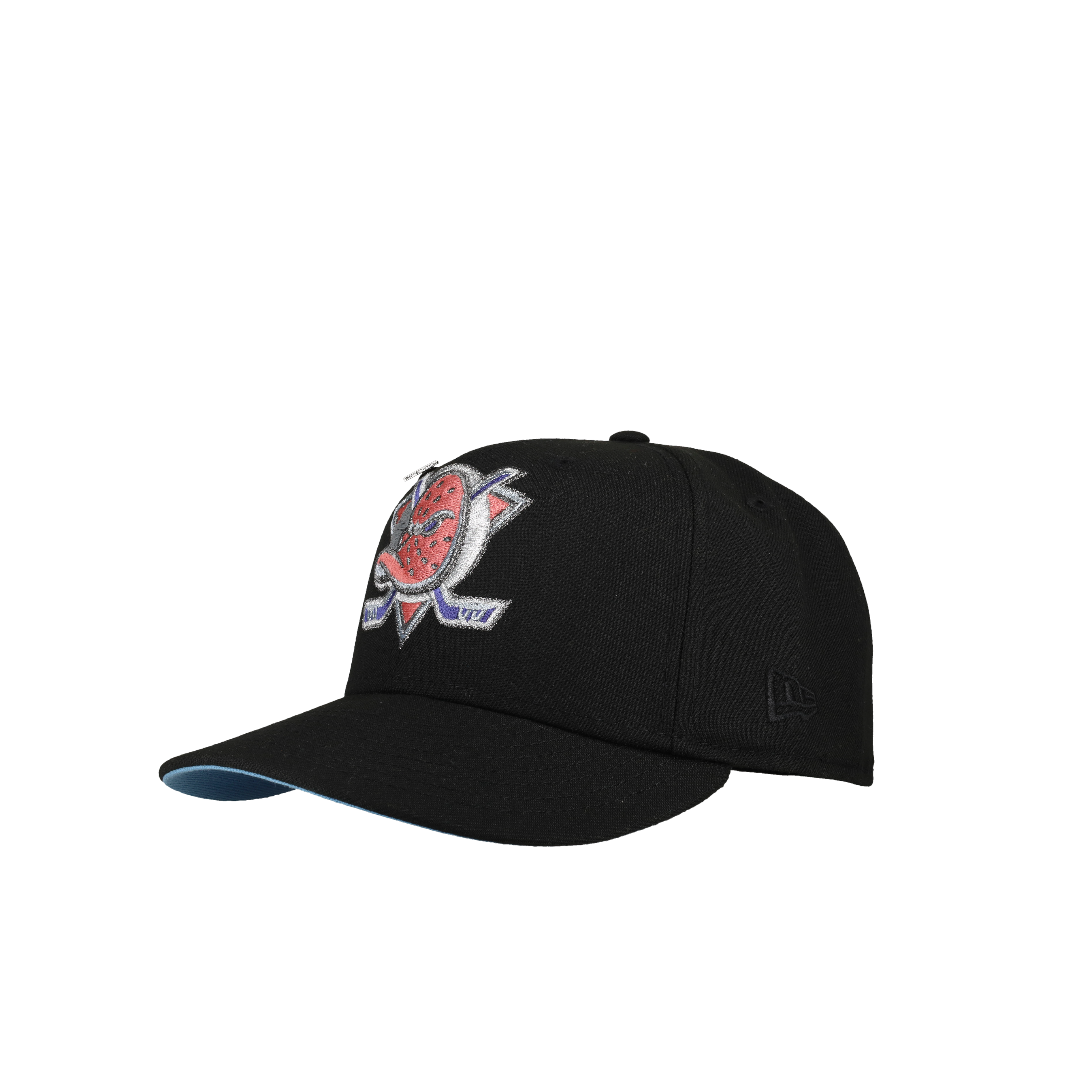 Anaheim Mighty Ducks Black/Candy Stanley Cup Metallic 59Fifty Fitted Hat