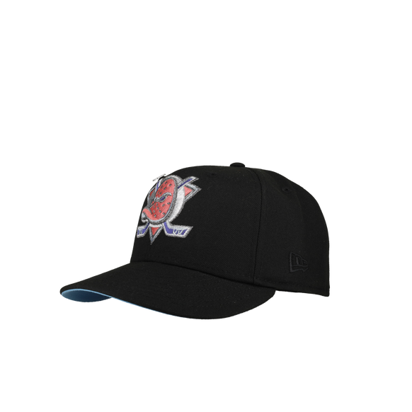 Anaheim Mighty Ducks Black/Candy Stanley Cup Metallic 59Fifty Fitted Hat
