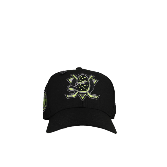 Anaheim Mighty Ducks Black/Green 59Fifty Fitted Hat