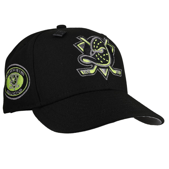 Anaheim Mighty Ducks Black/Green 59Fifty Fitted Hat