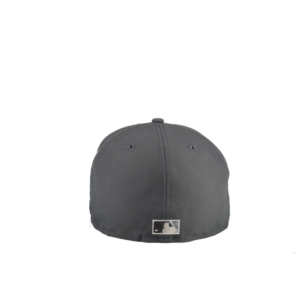 Montreal Expos Olympic Stadium Grey Metallic 59Fifty Fitted Hat