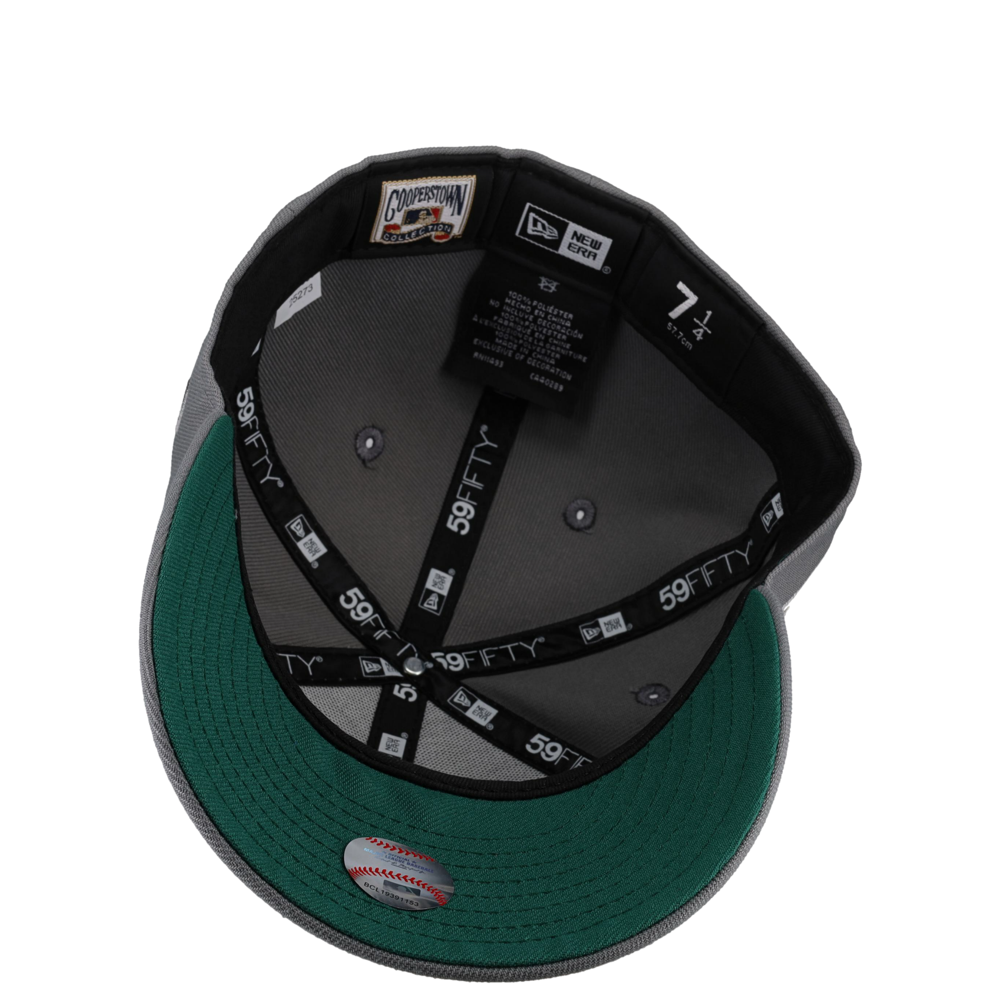 Montreal Expos Olympic Stadium Grey Metallic 59Fifty Fitted Hat