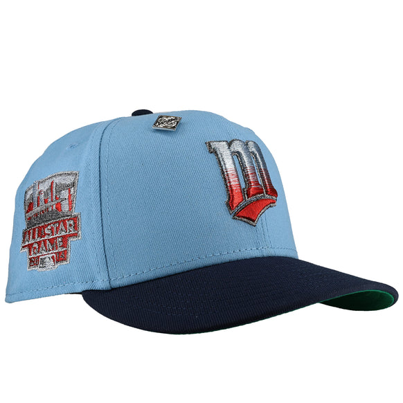 Minnesota Twins 2014 All Star Game Metallic 59Fifty Fitted Hat