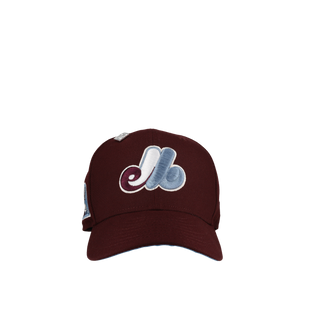Montreal Expos Olympic Stadium Plum Ice 59Fifty Fitted Hat