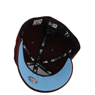 Montreal Expos Olympic Stadium Plum Ice 59Fifty Fitted Hat