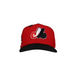 Montreal Expos Olympic Stadium Red 59Fifty Fitted Hat