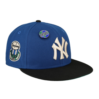 New York Yankees Globe Collection 1952 World Series Patch Fitted Hat