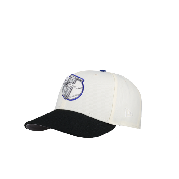 Cleveland Guardians Progressive Field Chrome Metallic 59Ffity New Era Fitted Hat