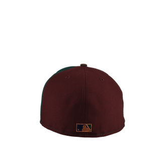 San Francisco Giants 1989 WS Green Maroon Pinwheel Metallic 59Fifty Fitted Hat