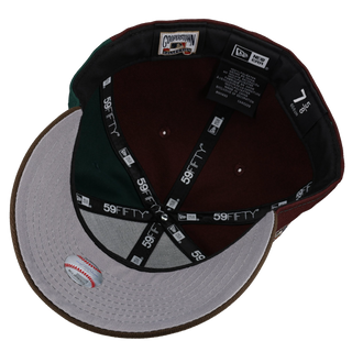 San Francisco Giants 1989 WS Green Maroon Pinwheel Metallic 59Fifty Fitted Hat