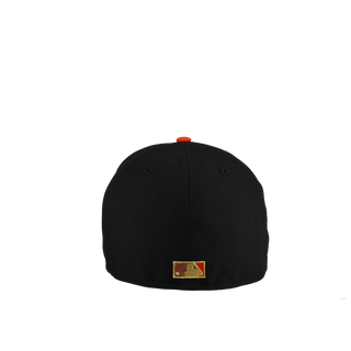 San Francisco Giants 2007 All Star Game Black Copper Gold Metallic 59Fifty Fitted Hat, alternate view