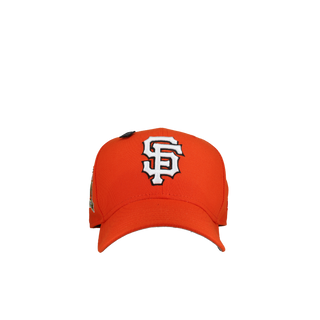 San Francisco Giants 50th Anniversary Orange Gold Metallic 59Fifty Fitted Hat (RESTOCK)