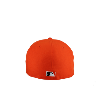 San Francisco Giants 50th Anniversary Orange Gold Metallic 59Fifty Fitted Hat (RESTOCK)