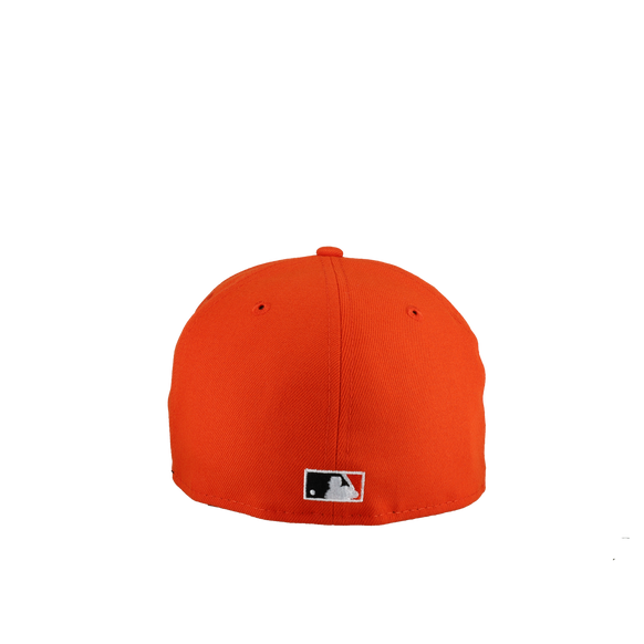 San Francisco Giants 50th Anniversary Orange Gold Metallic 59Fifty Fitted Hat (RESTOCK)