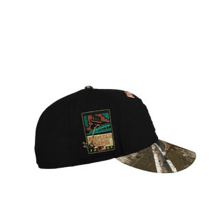 San Francisco Giants 2007 ASG Real Tree Blackout Metallic 59Fifty Fitted Hat, side view