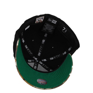 San Francisco Giants 2007 ASG Real Tree Blackout Metallic 59Fifty Fitted Hat, undervisor detail