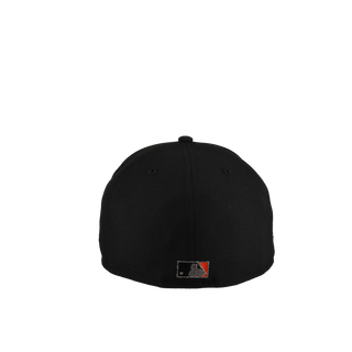 San Francisco Giants 1989 All Star Game Blackout Metallic 59Fifty Fitted Hat, alternate view