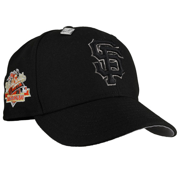 San Francisco Giants 1989 All Star Game Blackout Metallic 59Fifty Fitted Hat