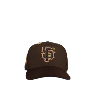 San Francisco Giants 1989 WS 2 Tone Walnut Copper Metallic 59Fifty Fitted Hat