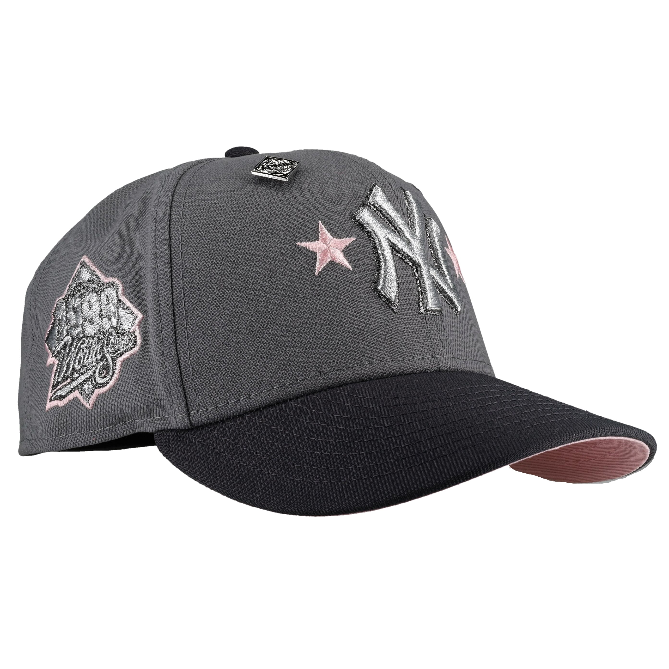 New York Yankees 1999 World Series Star Metallic 59Fifty Fitted Hat