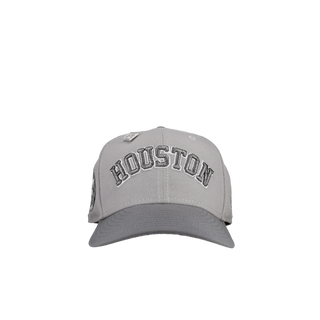 Houston Astros 35 Great Years Cool Grey Metallic Script 59Fifty Fitted Hat