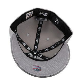 Houston Astros 35 Great Years Cool Grey Metallic Script 59Fifty Fitted Hat