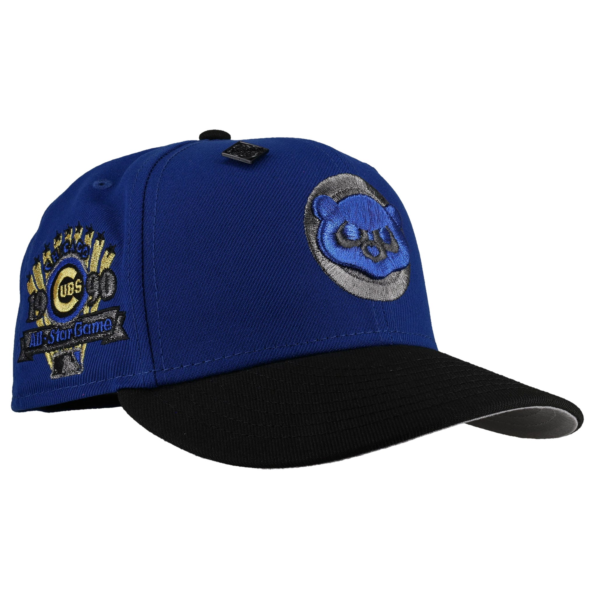 Chicago Cubs Metallic 1990 ASG (Blue/Black) 59Fifty Fitted Hat