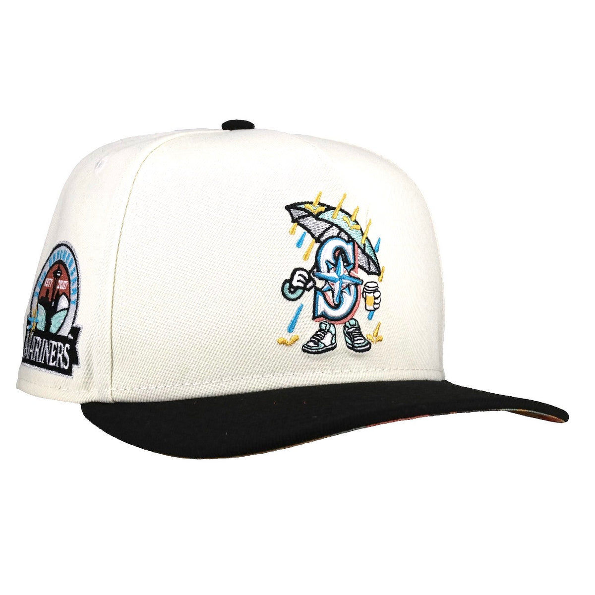 Seattle Mariners Cartoon 2 9Fifty A Frame Snapback Hat