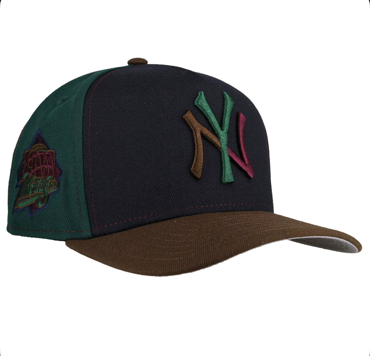 New York Yankees 1999 WS Pinwheel 9Fifty A Frame Snapback Hat