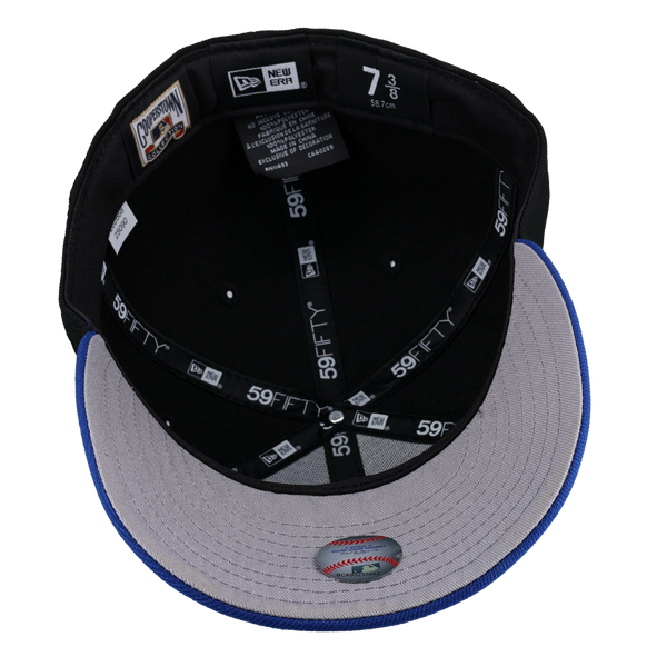 Toronto Blue Jays 30th Season Metallic Blackout 59Fifty Fitted Hat