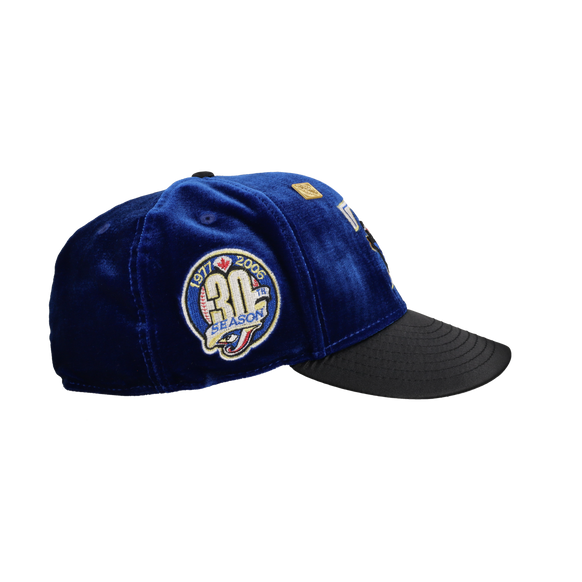 Toronto Blue Jays Royal Velvet 30th Season Metallic 59Fifty Fitted Hat