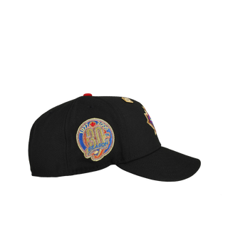 Toronto Blue Jays 30th Season Black Metallic 59Fifty Fitted Hat