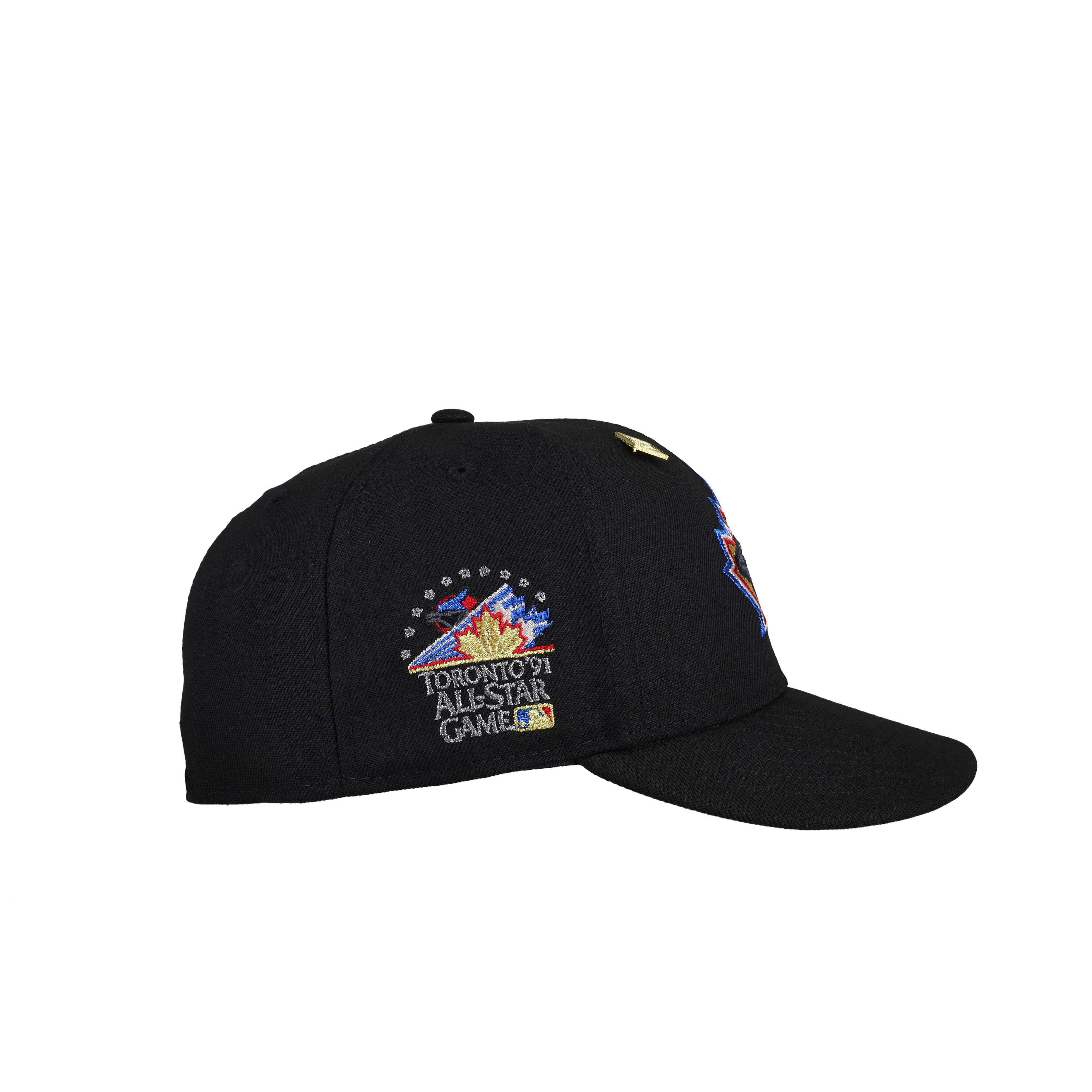 Toronto Blue Jays 1991 All Star Game Metallic Blackout 59Fifty Fitted Hat
