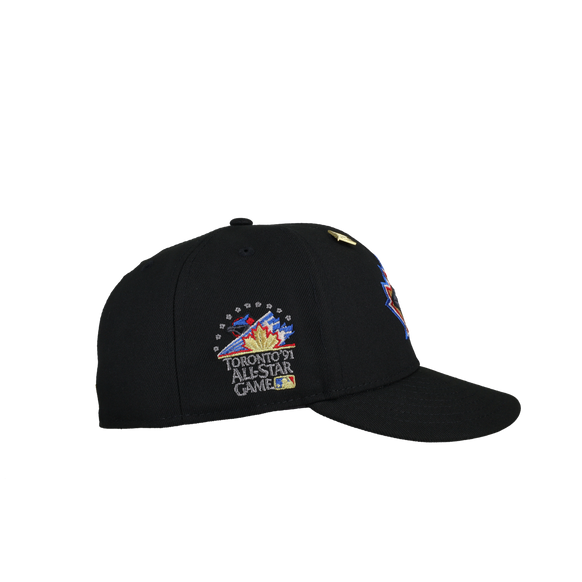 Toronto Blue Jays 1991 All Star Game Metallic Blackout 59Fifty Fitted Hat