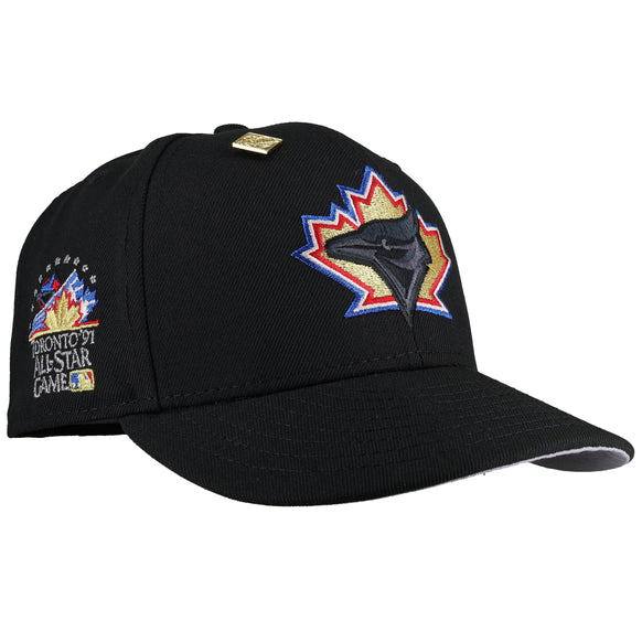 Toronto Blue Jays 1991 All Star Game Metallic Blackout 59Fifty Fitted Hat