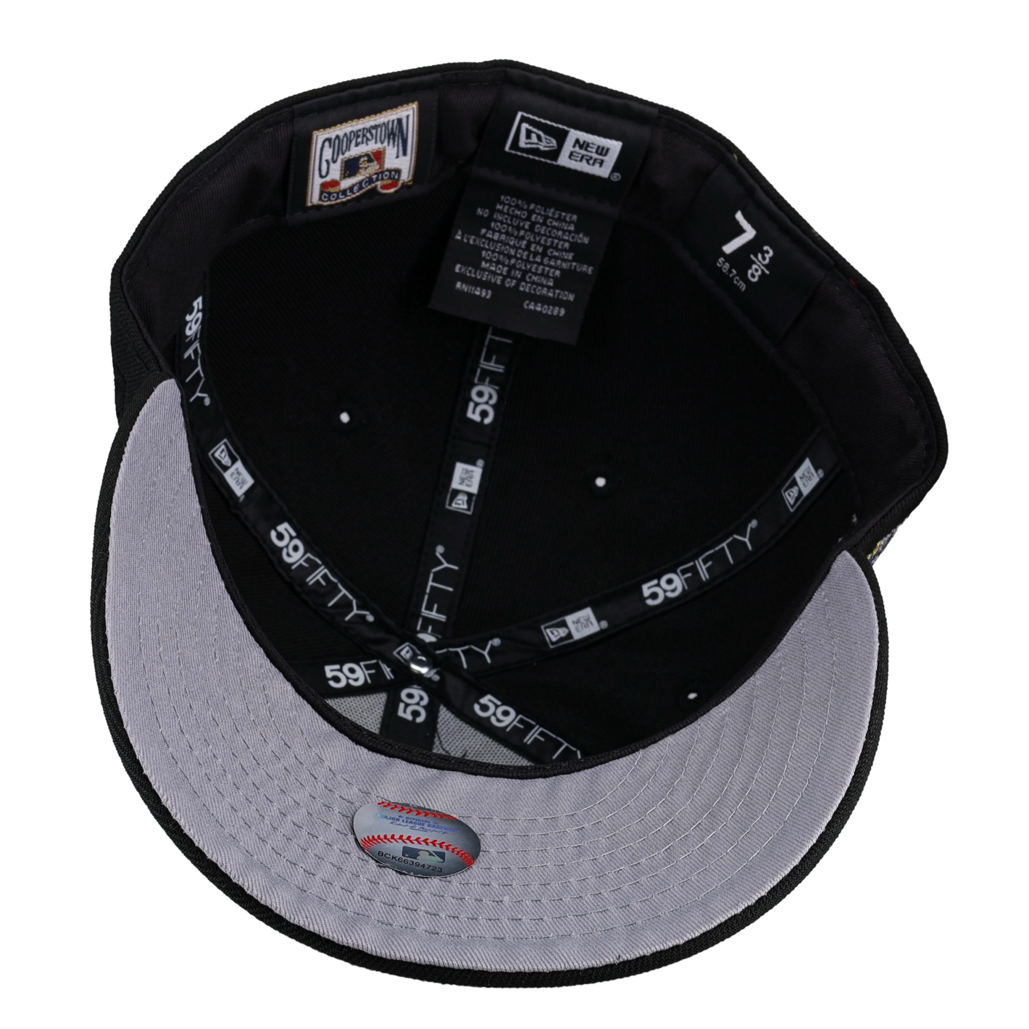 Toronto Blue Jays 1991 All Star Game Metallic Blackout 59Fifty Fitted Hat