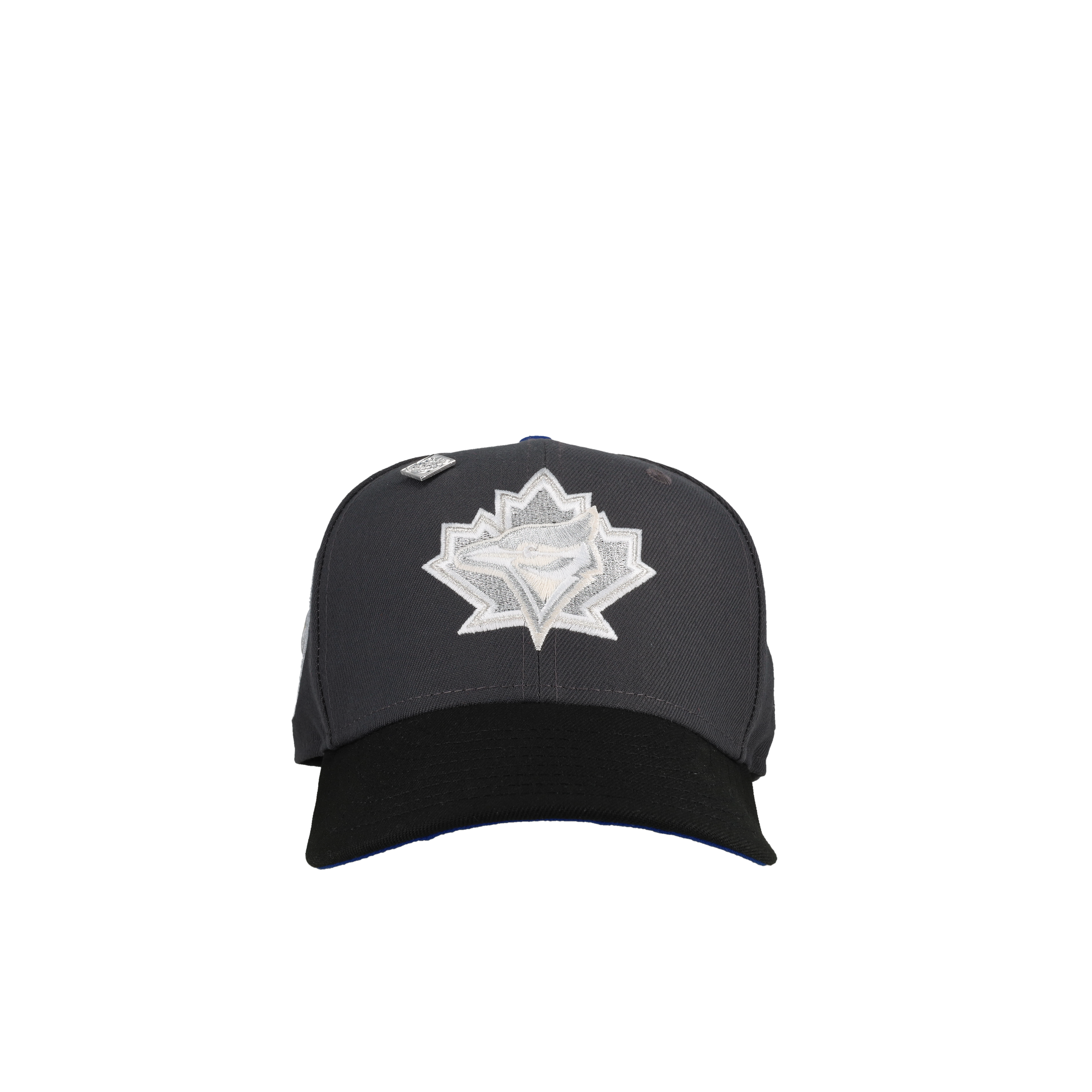 Toronto Blue Jays 30th Season Graphite Ice Metallic 59Fifty Fitted Hat