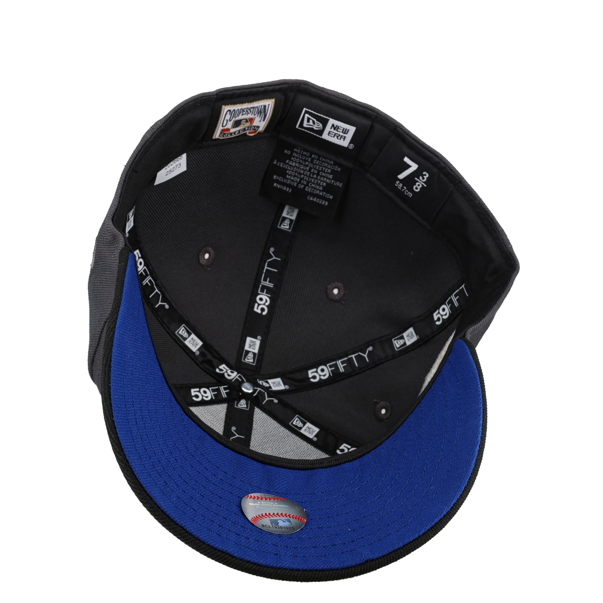 Toronto Blue Jays 30th Season Graphite Ice Metallic 59Fifty Fitted Hat