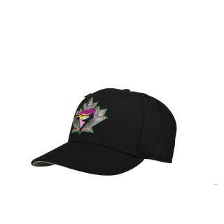 Toronto Blue Jays 30th Season Black Green Purple Metallic 59Fifty Fitted Hat