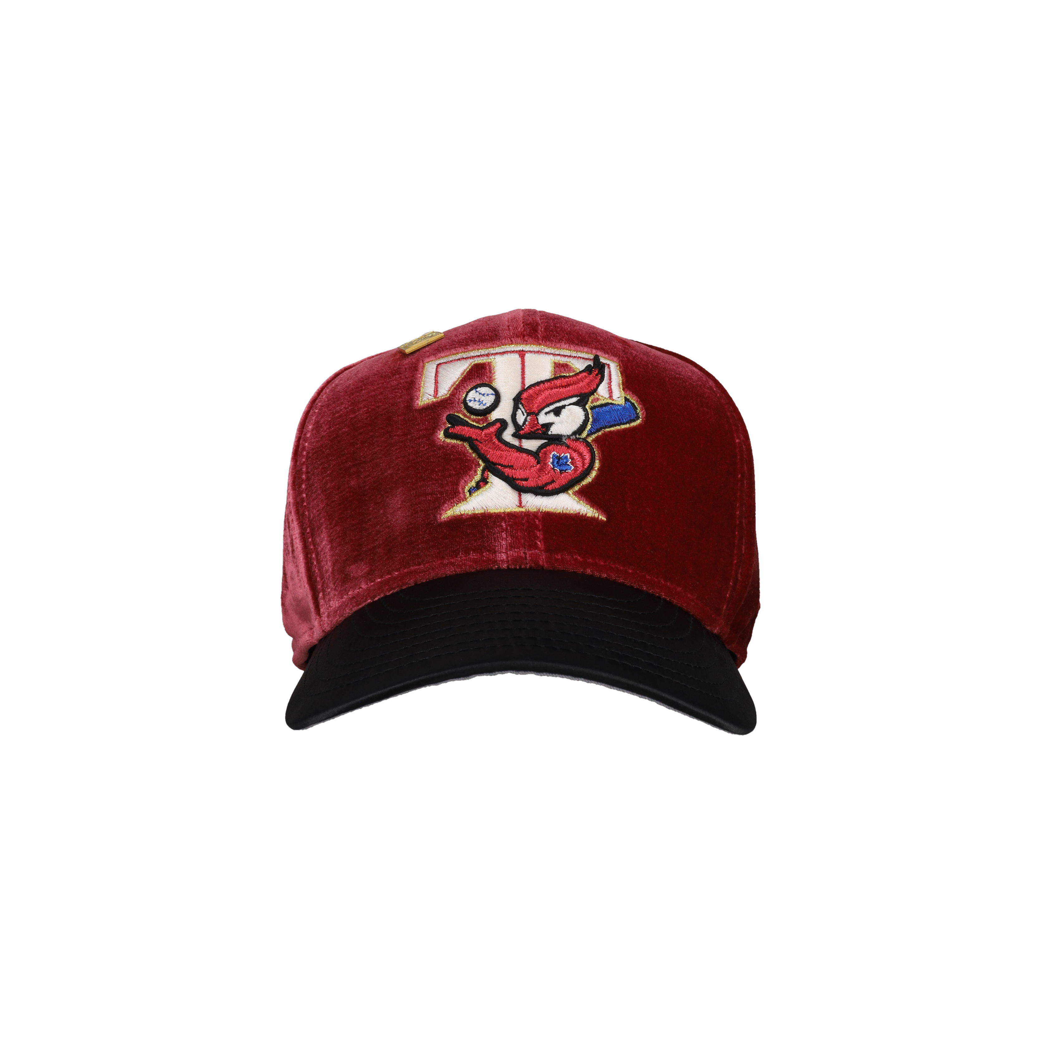 Toronto Blue Jays Maroon Velvet 30th Season Metallic 59Fifty Fitted Hat