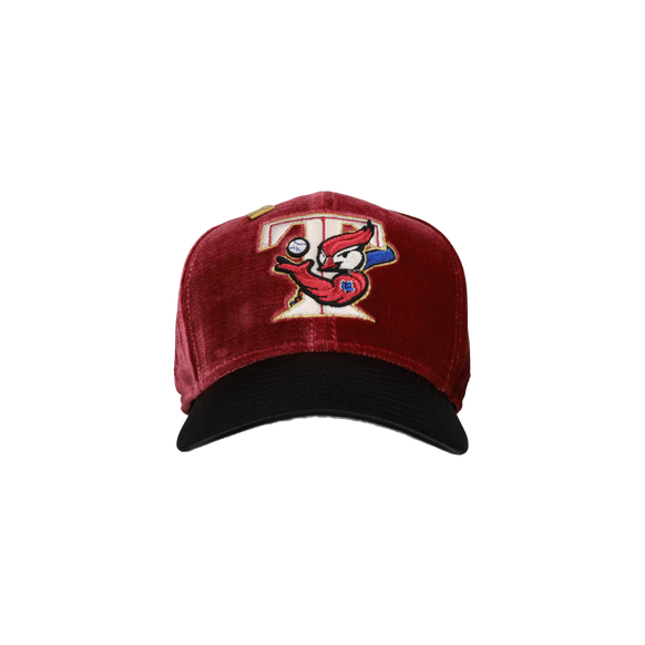 Toronto Blue Jays Maroon Velvet 30th Season Metallic 59Fifty Fitted Hat