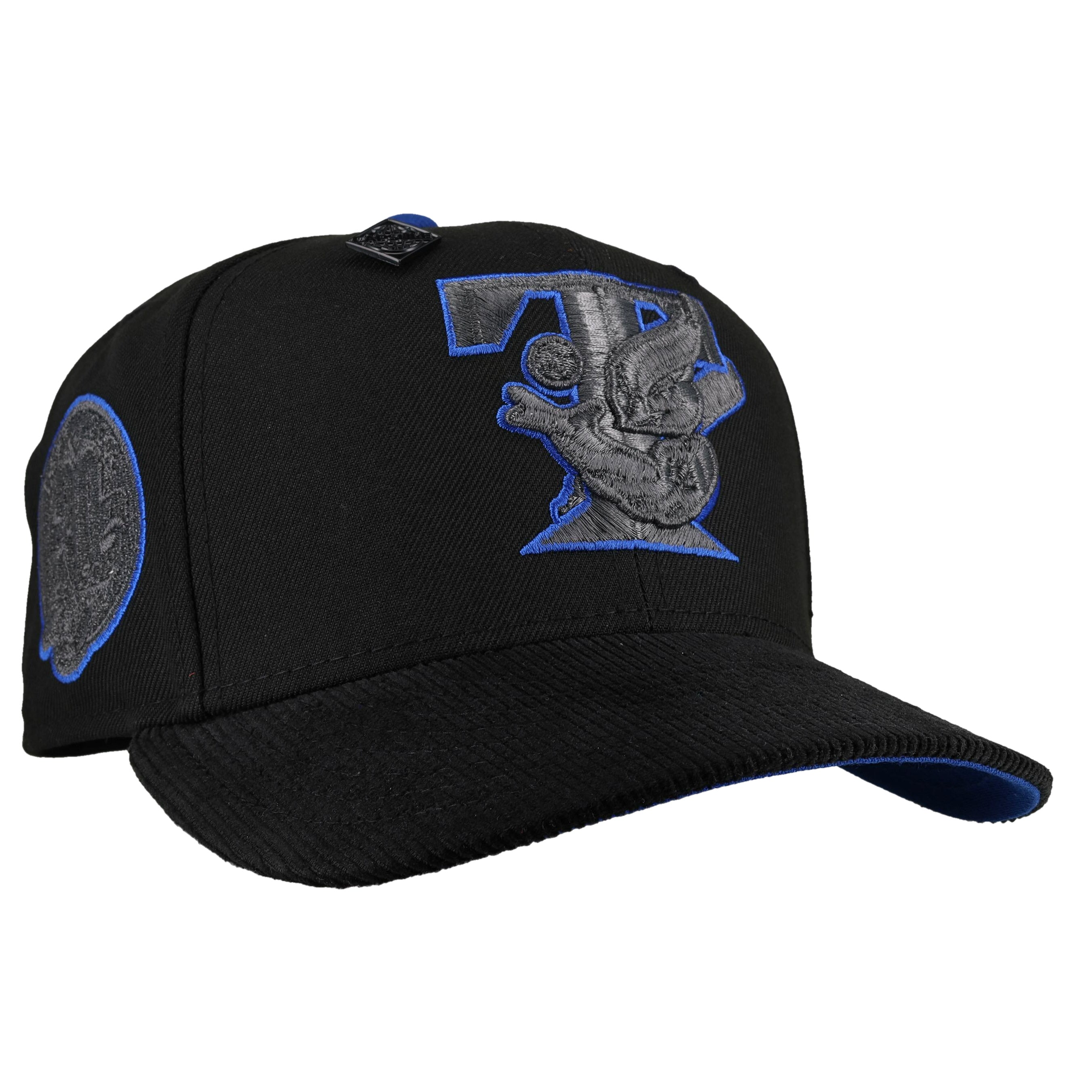 Toronto Blue Jays 30th Season Metallic Outline Blackout 59Fifty Fitted Hat