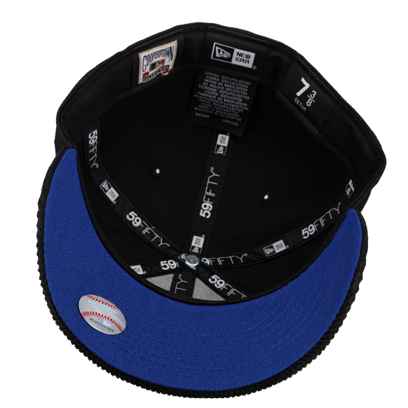 Toronto Blue Jays 30th Season Metallic Outline Blackout 59Fifty Fitted Hat