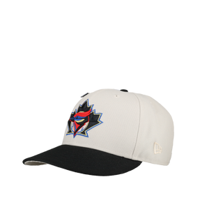 Toronto Blue Jays 30th Season Stone Black Metallic 59Fifty Fitted Hat