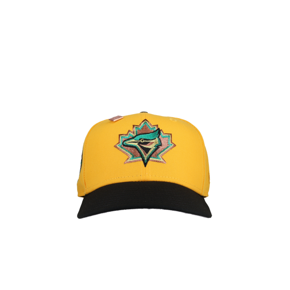 Toronto Blue Jays 30th Season Metallic Yellow/Black 59Fifty Fitted Hat