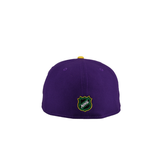 Anaheim Mighty Ducks 30th Purple/Green OG Metallic 59Fifty Fitted Hat